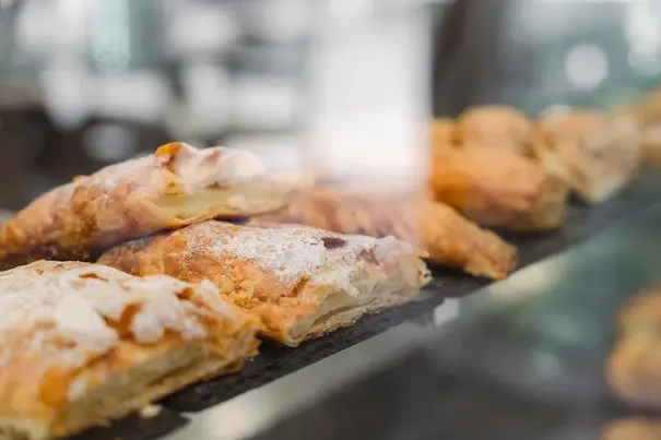 Savory snack with healthy ingredients