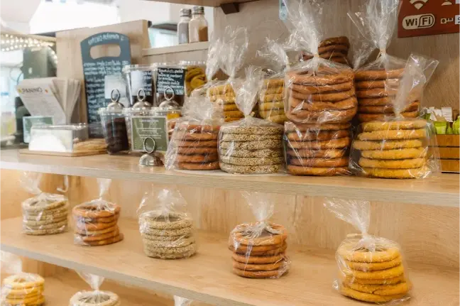 Freshly baked oven products