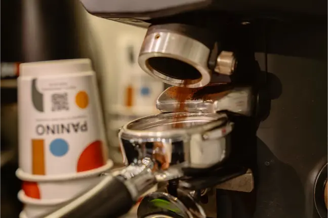 Filter coffee serving at Panino Café